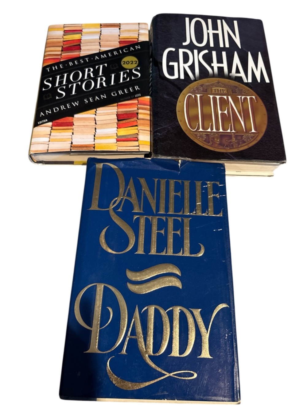 Lot of 3 Best Selling Hardcover Books